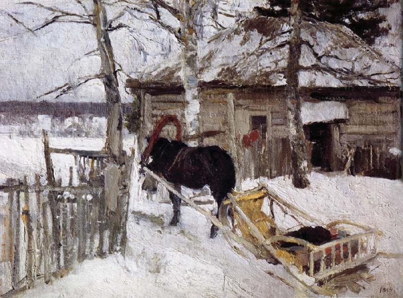 Konstantin Korovin Winter Germany oil painting art